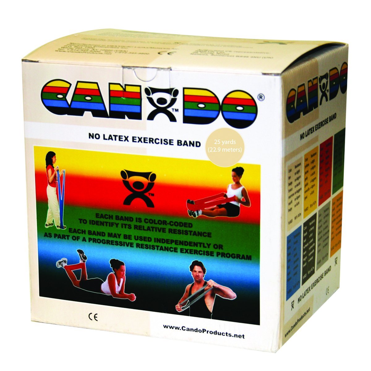 CanDo Latex Free Exercise Band