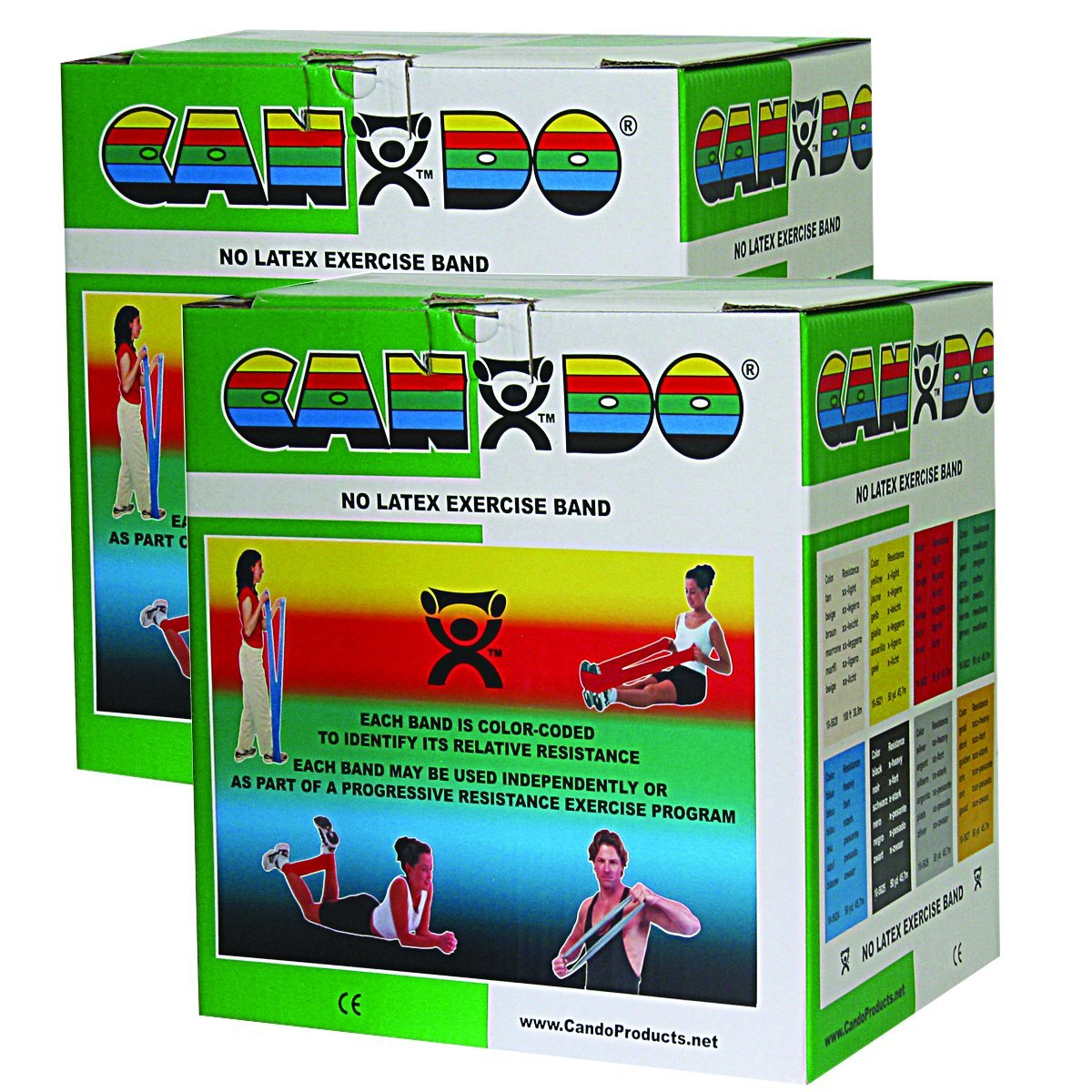 CanDo Latex Free Exercise Band