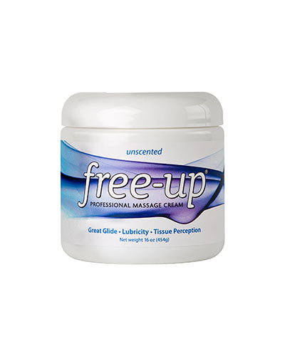 Free-Up professional massage cream, 16 oz.