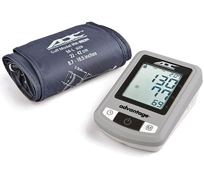 Advantage Automatic Digital BP, Soft Wide Range Adult, Navy, latex-free